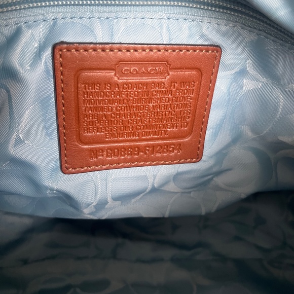 Vintage Coach Hobo Legacy Brown Leather Shoulder Bag - Picture 15 of 15